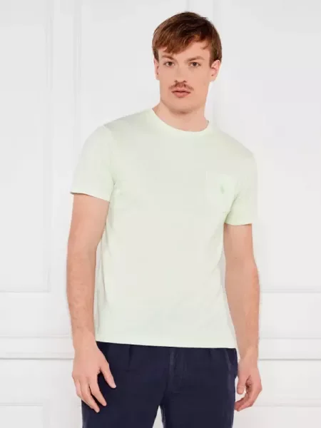 POLO RALPH LAUREN Póló | Custom slim fit zöld