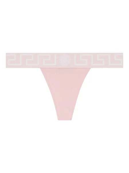 Chiloți tanga Versace roz