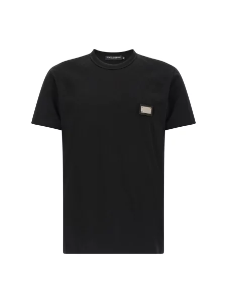 Koszulka Dolce And Gabbana z logo czarna