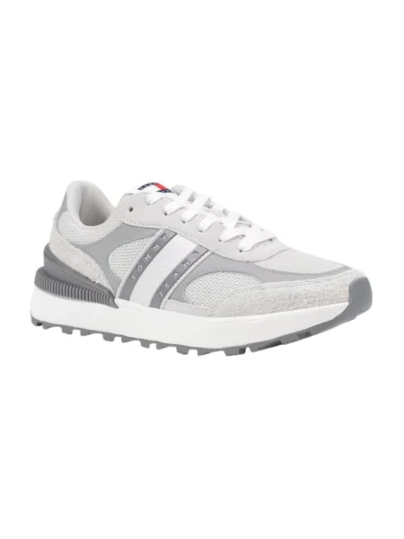 Sneakersy Tommy Jeans zamszowe szare