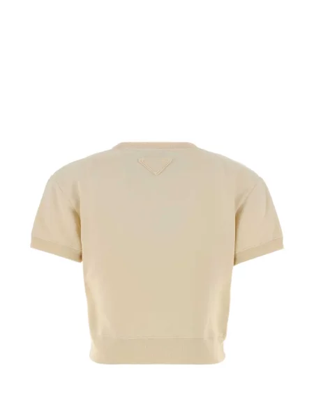 Tricou Prada galben