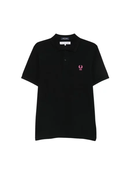Koszulka polo Comme Des Garcons czarna