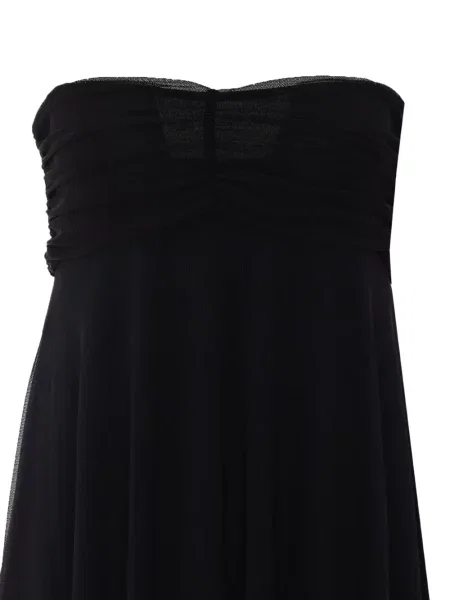 Rochie maxi Twinset evazată negru