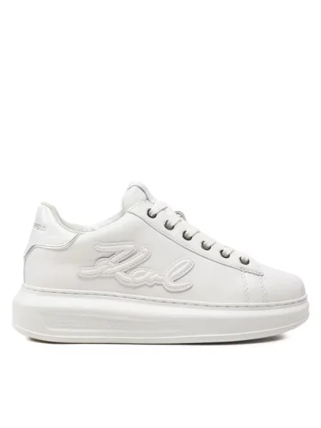 Sneakersy KARL LAGERFELD białe