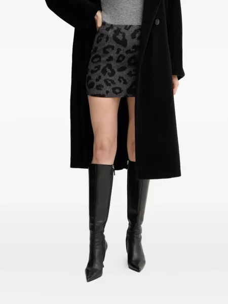 Fustă Silvian Heach cu imagine gri