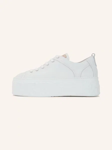 Sneakersy AGL białe