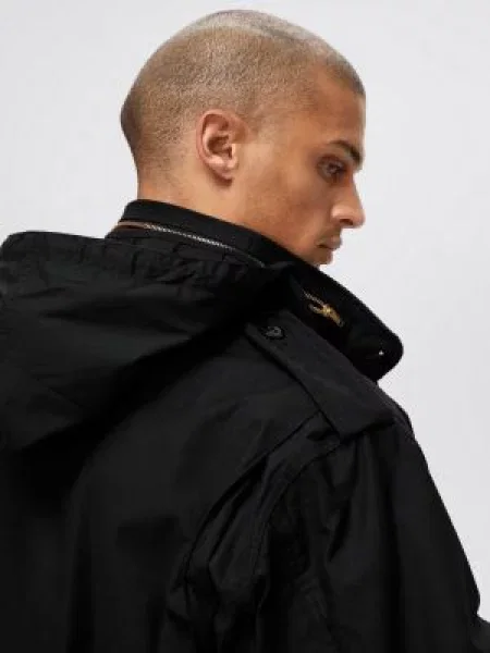 Alpha Industries HERITAGE Демісезонна куртка чорний