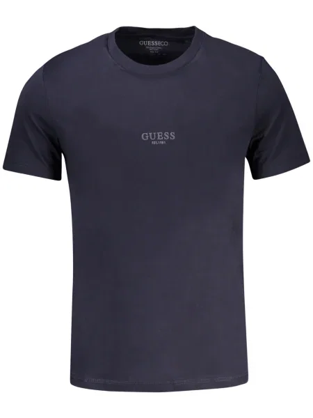 Tricou Guess Jeans albastru
