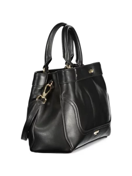 Geantă shopper Twinset cu autograf negru