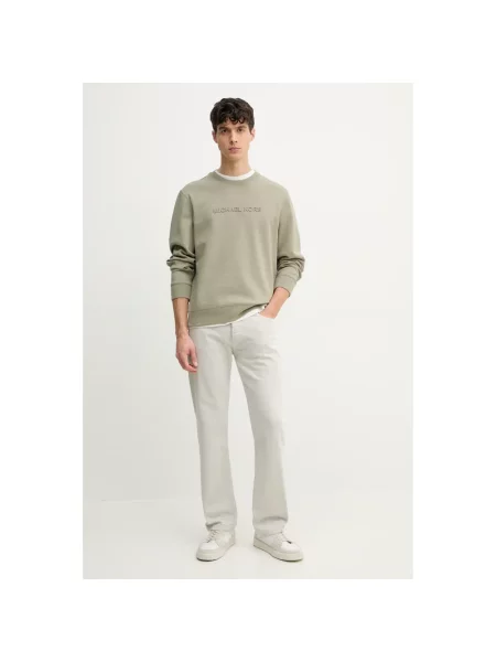 Bluza Michael Kors z logo zielona