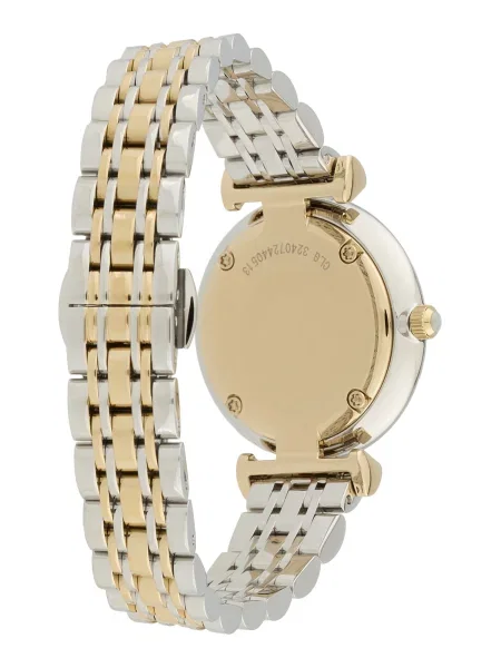 Emporio Armani Ceas analogic auriu / argintiu / transparent