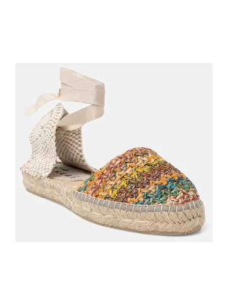 Lniane espadryle Manebi bez obcasa