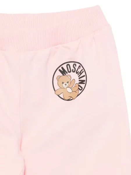 Komplet dresowy dziecięcy Moschino różowy