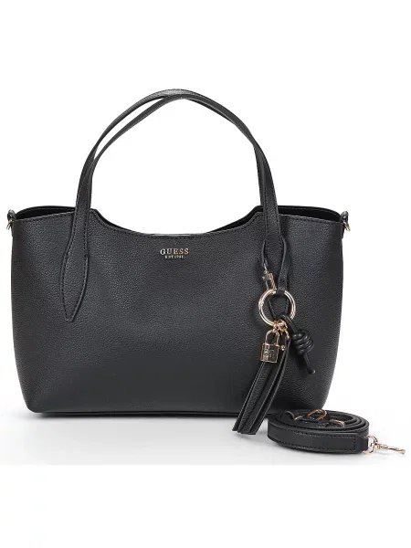Crossbody torbica Guess črna