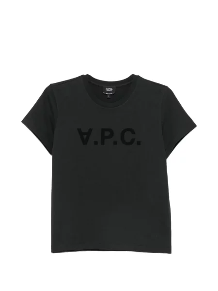 Póló A.p.c. nyomtatás fekete