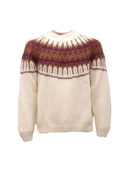 Sweter Daniele Fiesoli wełniany biały