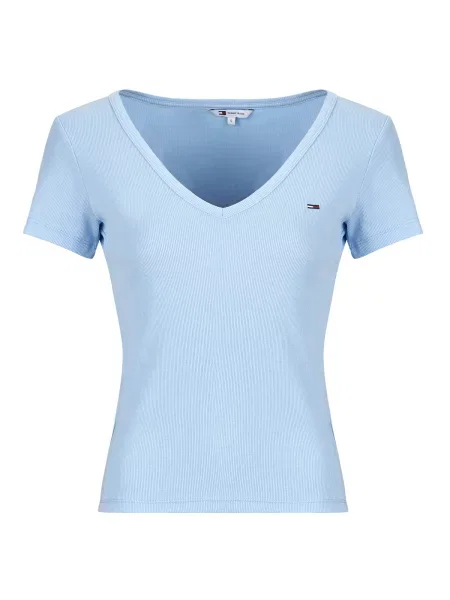 Tricou Tommy Jeans albastru