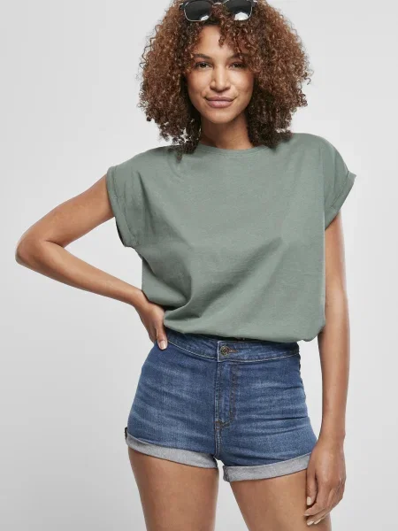 Urban Classics Tricou smarald verde