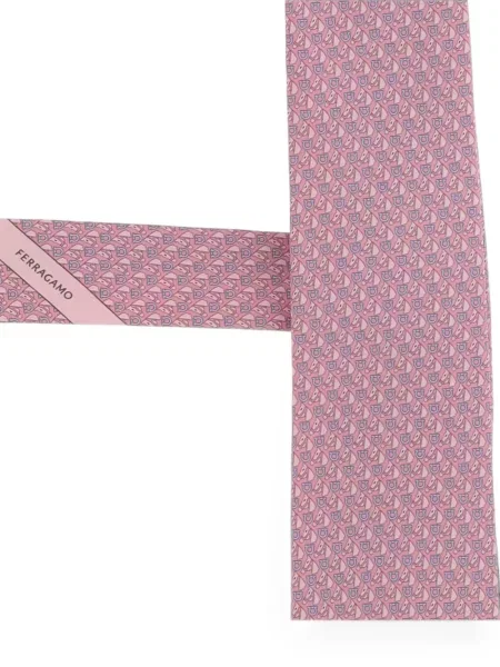 Cravată Ferragamo roz