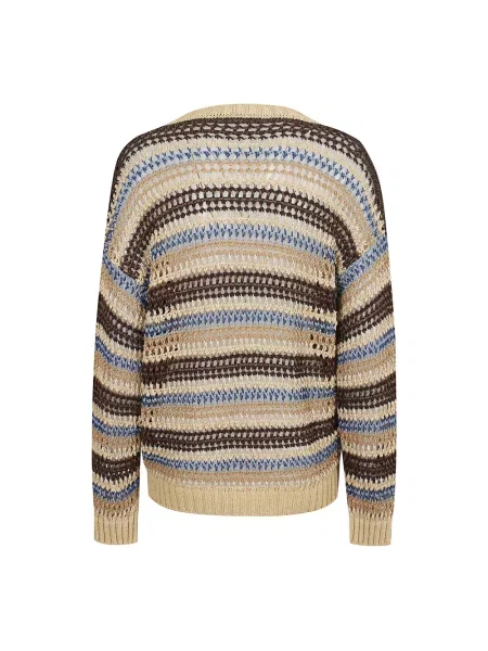 Sweter Weekend Max Mara brązowy
