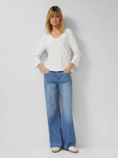 S.Oliver Tricou alb