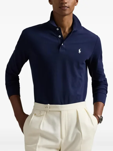Krátký kostkovaná kšiltovka Polo Ralph Lauren s potiskem zelená
