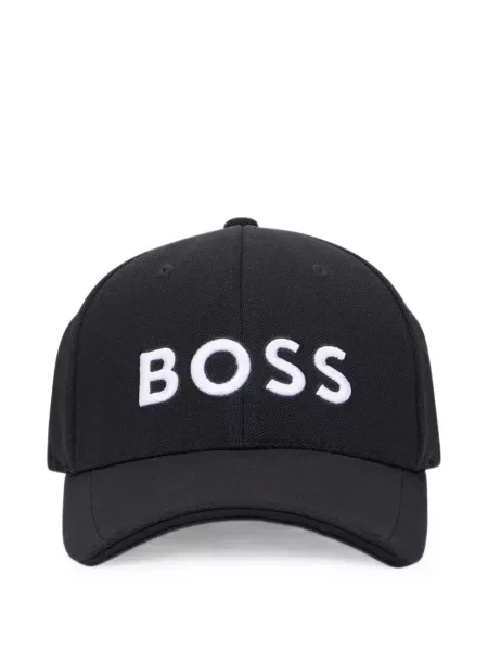 Șapcă Boss cu broderie negru