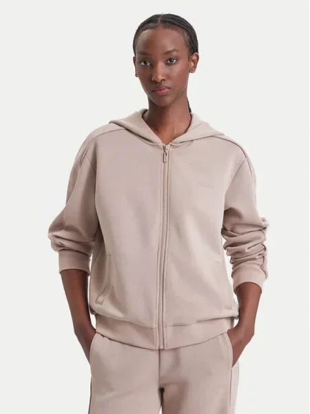 Guess Džemperis Tamsiai Reglan Fit smėlinė