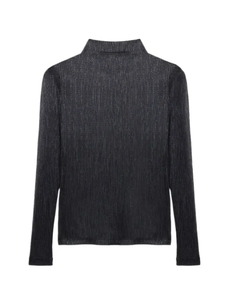 Długi top Momoni niebieski