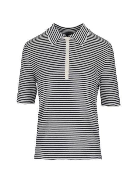 Tricou polo Paul Smith tricotate alb
