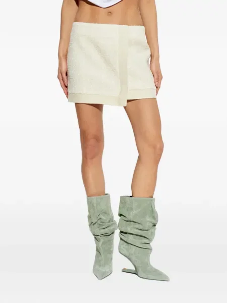 Fusta mini Balmain din tweed plic