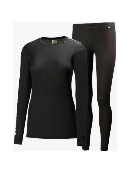 Koszulka i spodnie Helly Hansen HH Comfort Dry w kolorze czarnym XS czarna