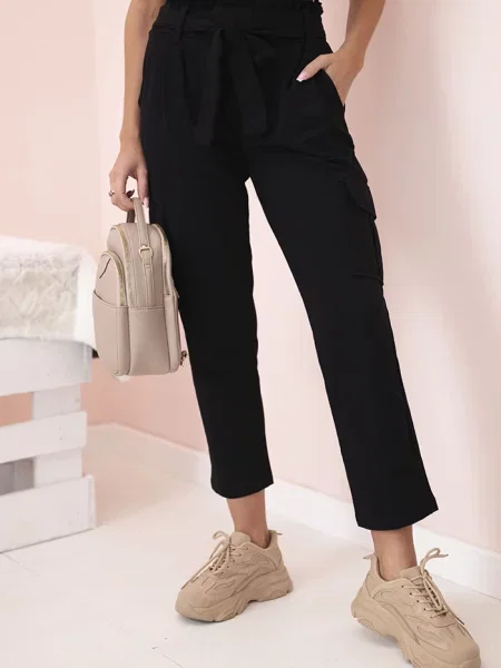 Pantaloni cargo Kesi negru