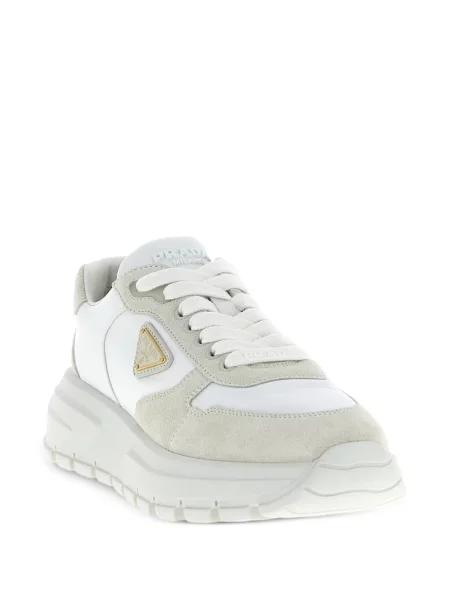 Sneakerși Prada alb