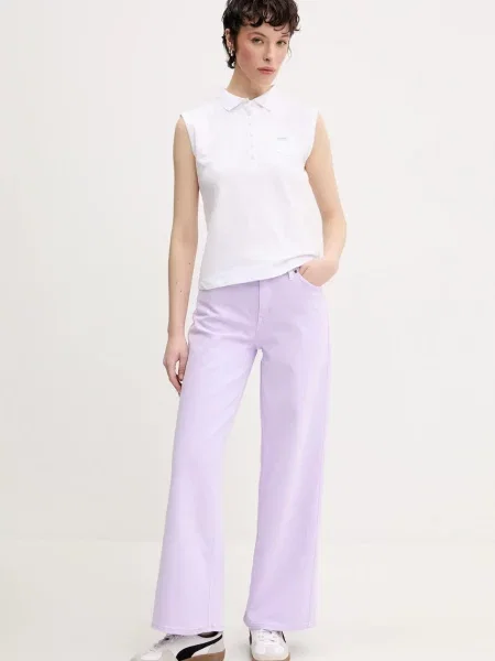 Топ Guess Jeans білий