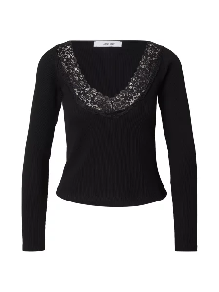 ABOUT YOU Tricou Lieven' negru