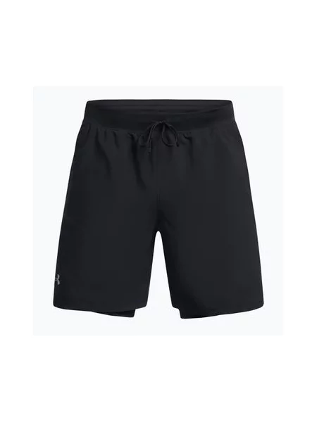 Бігові шорти Under Armour Launch 7" світловідбиваючі чорний