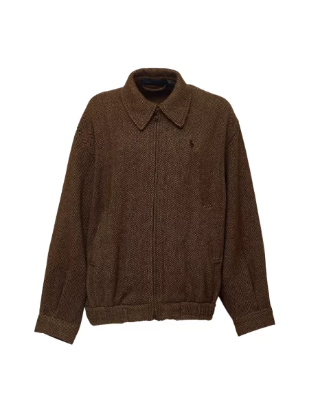 Kurtka bomber Polo Ralph Lauren brązowy