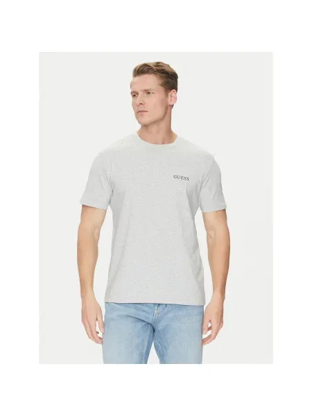 Guess Póló Regular Fit szürke