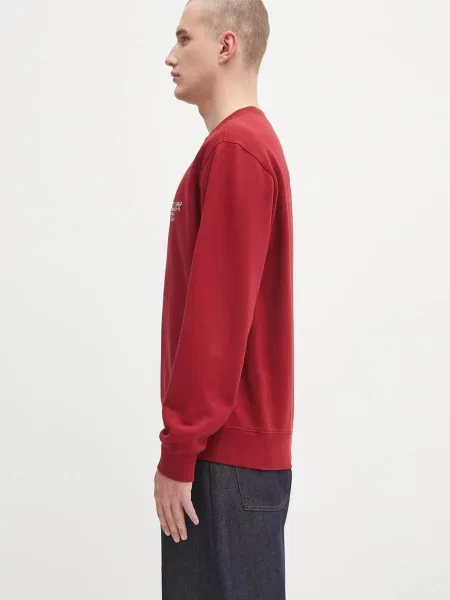 Μπλούζα Carhartt WIP Alumni κόκκινο