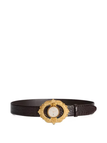 Cu centură curea Dolce & Gabbana maro