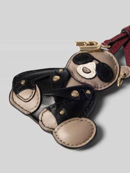 Zawieszka z obszyciem nitami model Allegra' Furla czarna