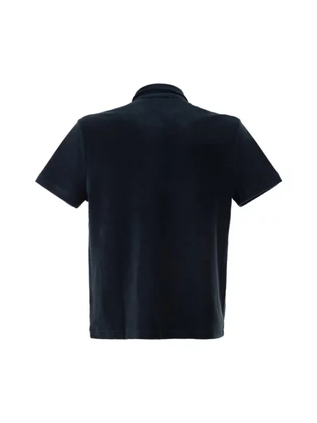 Koszulka polo A.p.c. klasyczna niebieska
