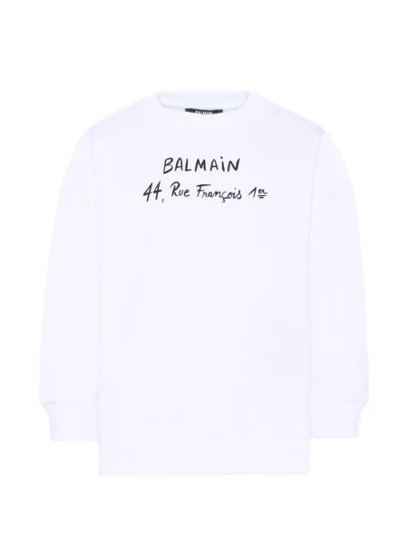 Bluza dziecięca Balmain biała