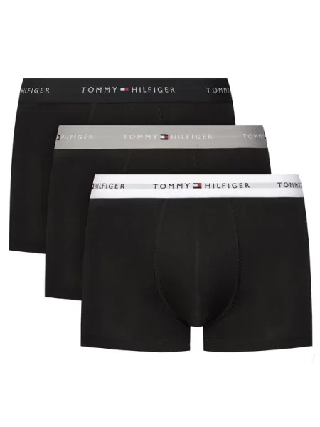 Tommy Hilfiger 3 db-os boxeralsó szett fekete