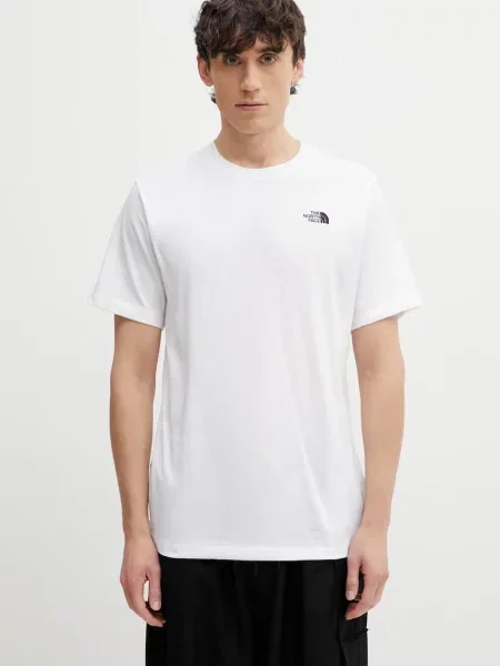 Majica kratkih rukava The North Face Simple Dome bijela