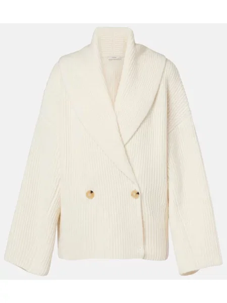 Geacă Vince de lână alb