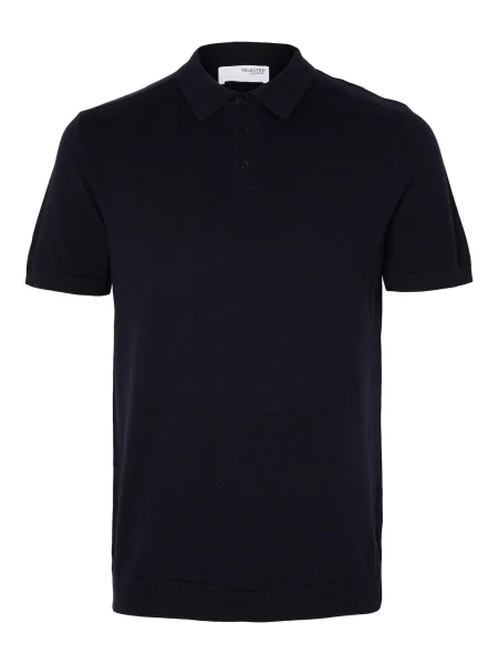 SELECTED HOMME Tricou Berg noapte albastru