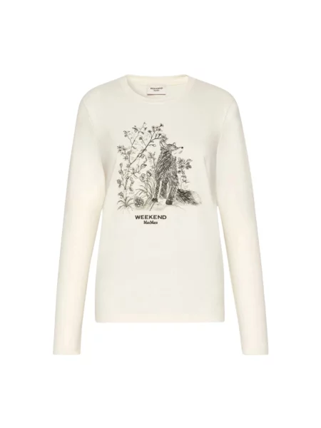 Top Weekend Max Mara biały