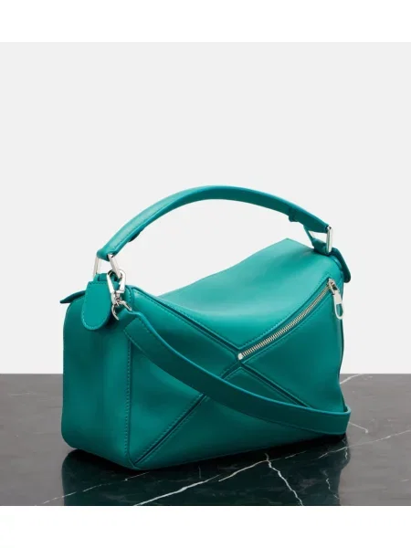 Geanta de piele Loewe din piele albastru